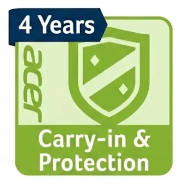 Servicio de protección oficial ACER - 4 años SIN FRANQUICIA - Incluye extensión de garantía y daños.